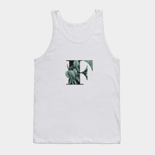 Flower Alphabet F Tank Top